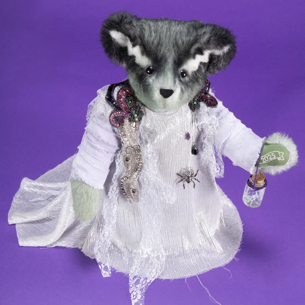 15 In. Limited Edition Bride of Frankenbear - Image 9