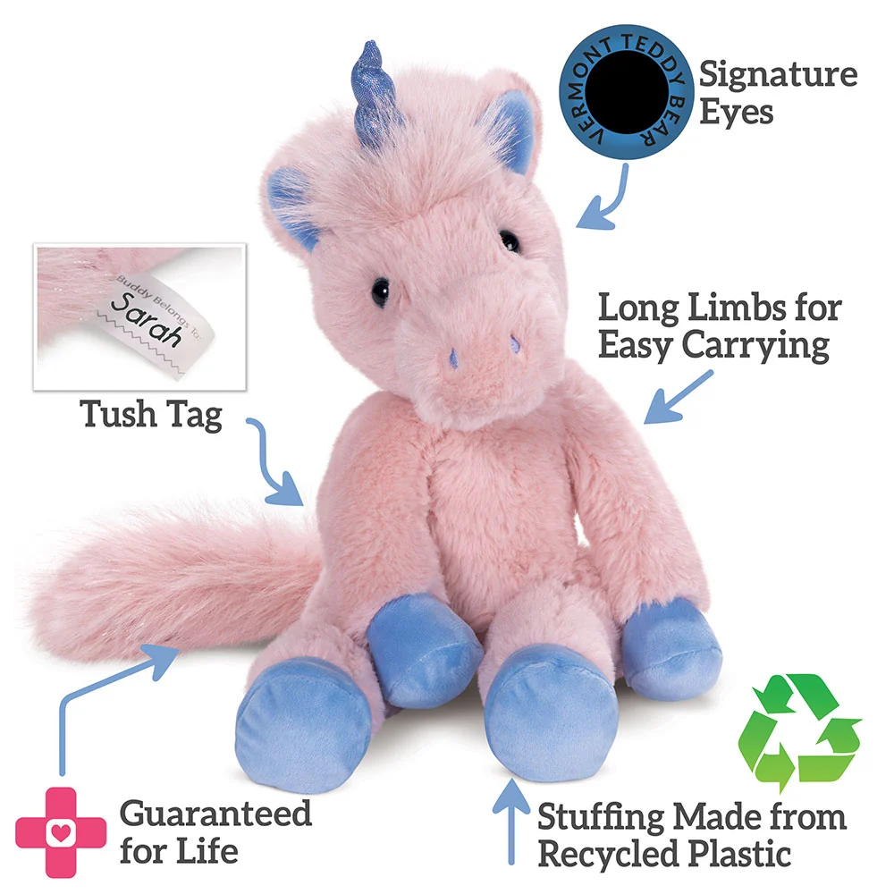 15 In. Buddy Unicorn - Image 3