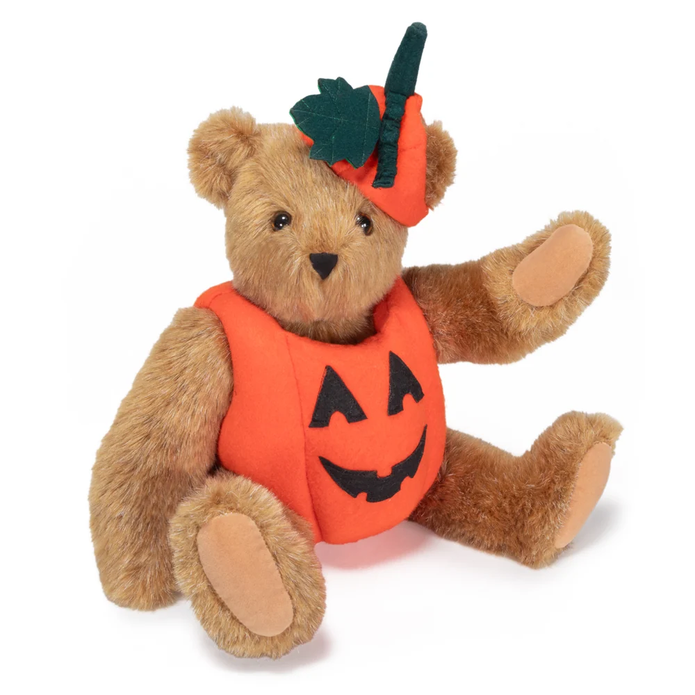15 In. Halloween Hugs Pumpkin Bear - Image 3
