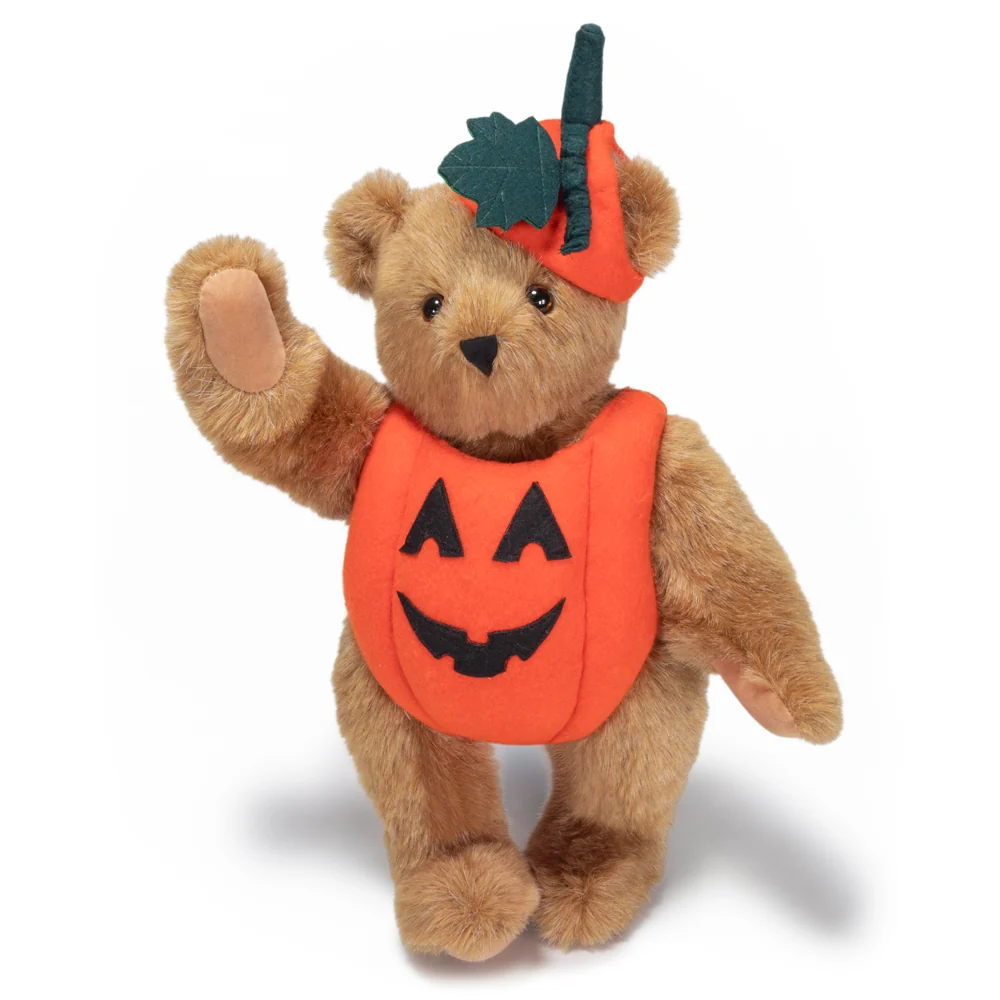 15 In. Halloween Hugs Pumpkin Bear - Image 2
