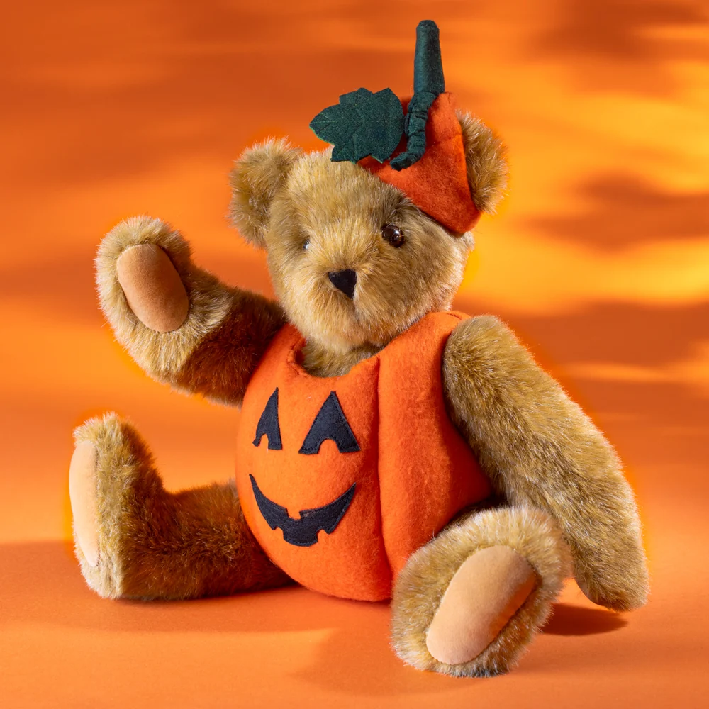 15 In. Halloween Hugs Pumpkin Bear
