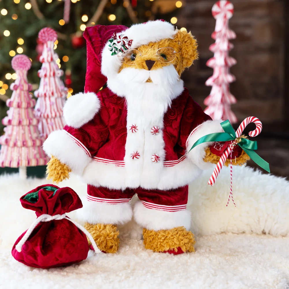 15 In. Limited Edition Candy Cane Santa