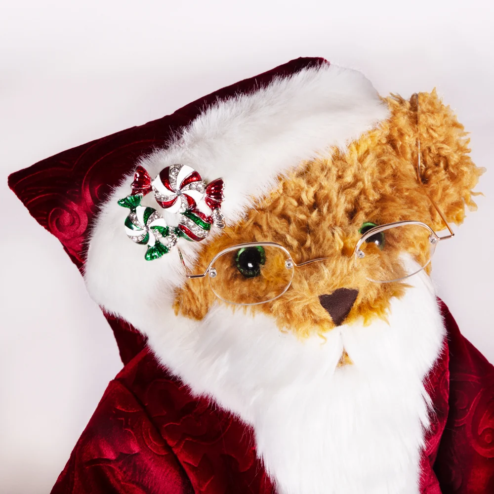 15 In. Limited Edition Candy Cane Santa - Image 6