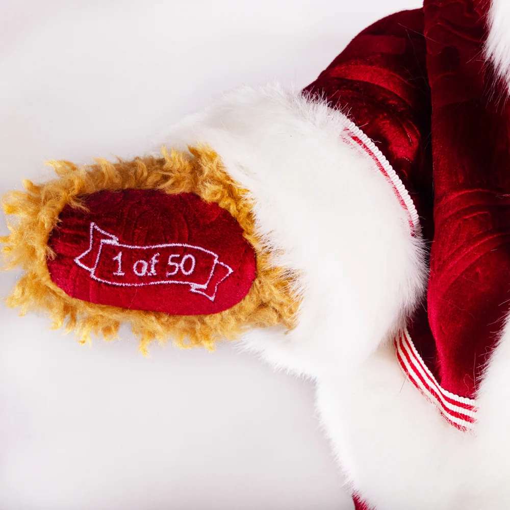 15 In. Limited Edition Candy Cane Santa - Image 7