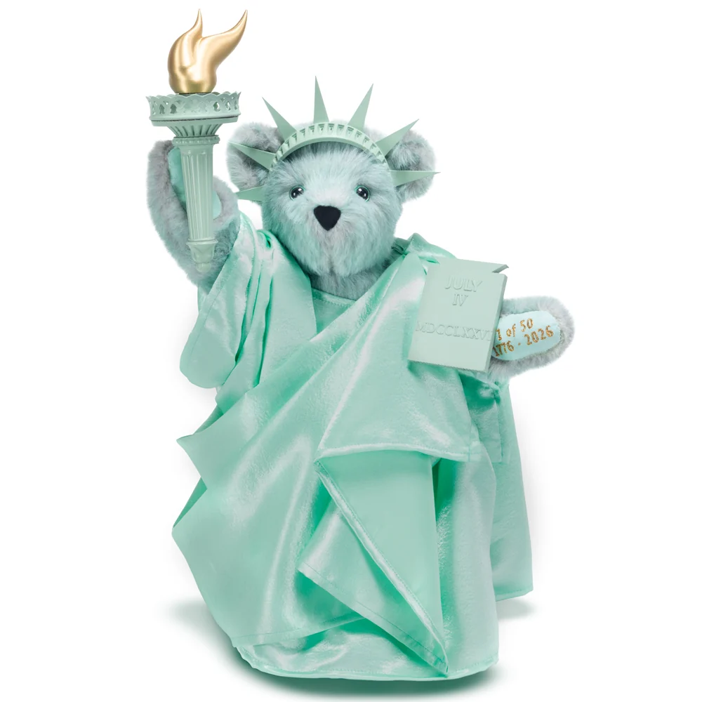 15 In. Limited Edition Statue of Liberty Bear - Image 8