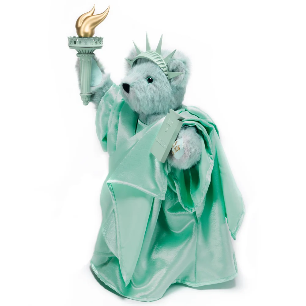 15 In. Limited Edition Statue of Liberty Bear - Image 10