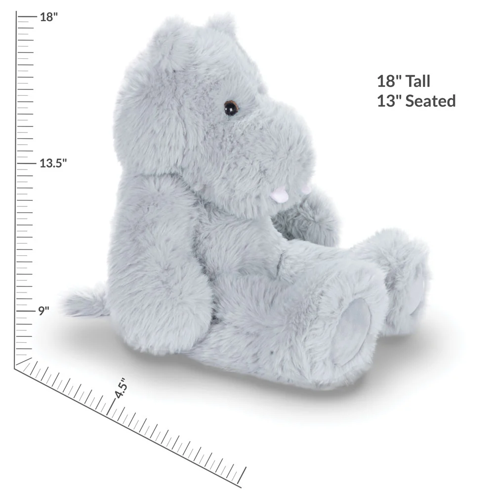 18 In. Oh So Soft Hippo - Image 5