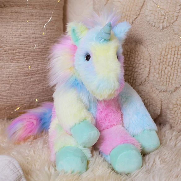 18 In. Oh So Soft Rainbow Unicorn