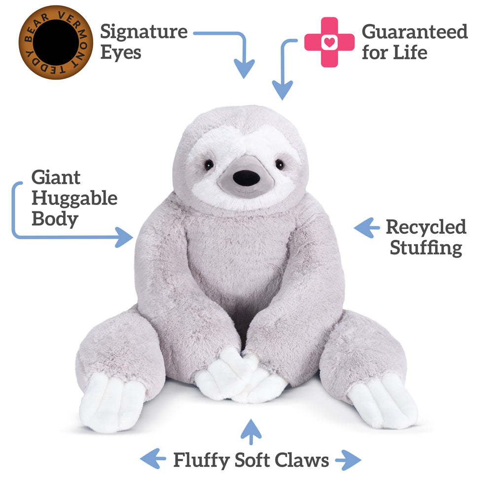 4 Ft. Cuddle Sloth - Image 3