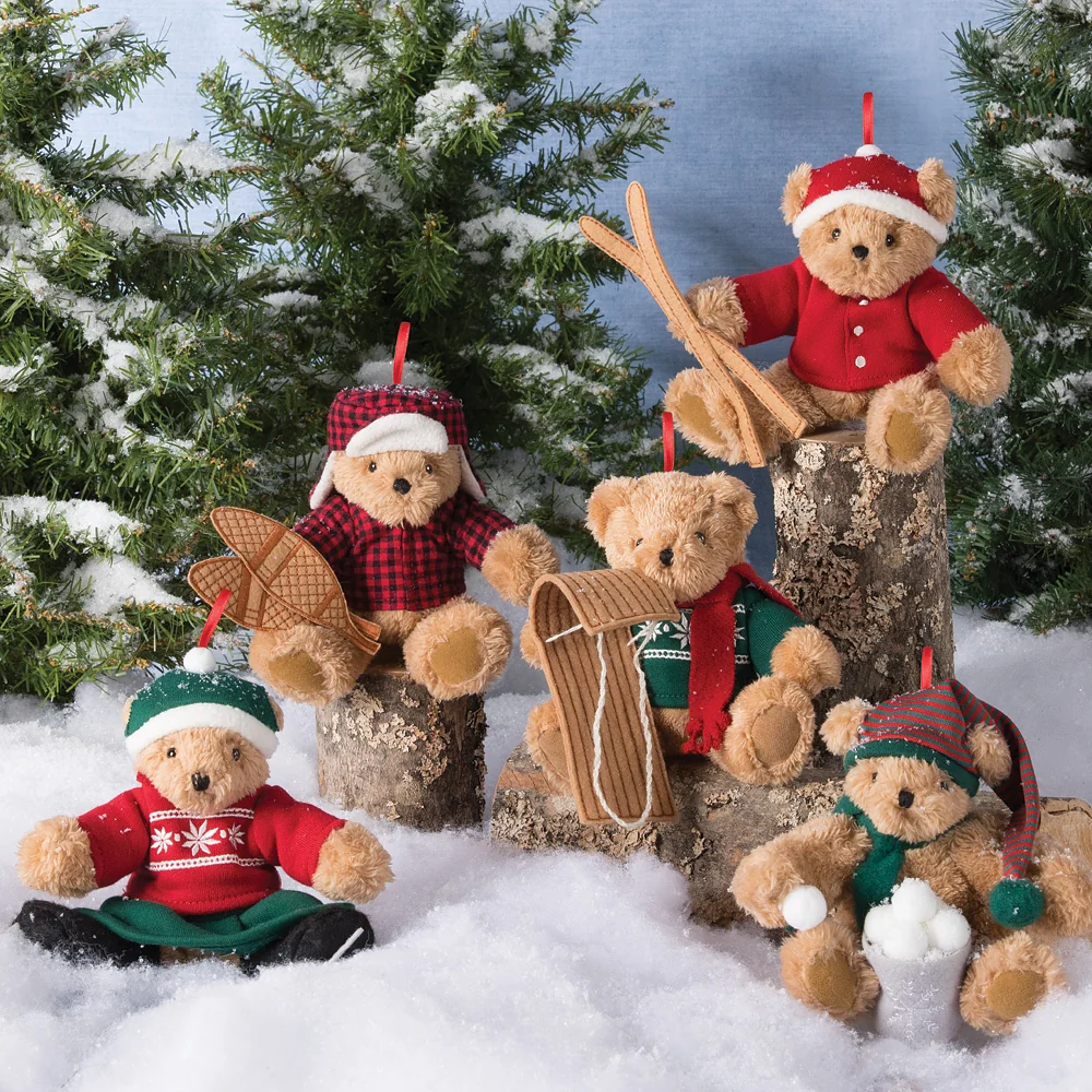 Vintage Inspired Holiday Ornaments - Set of 5 - Image 4