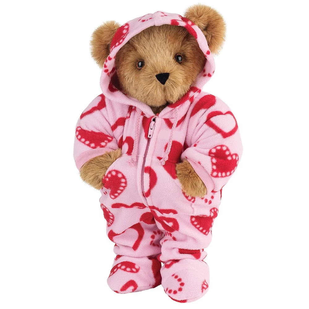 15 In. Hoodie-Footie Sweetheart Bear - Image 9