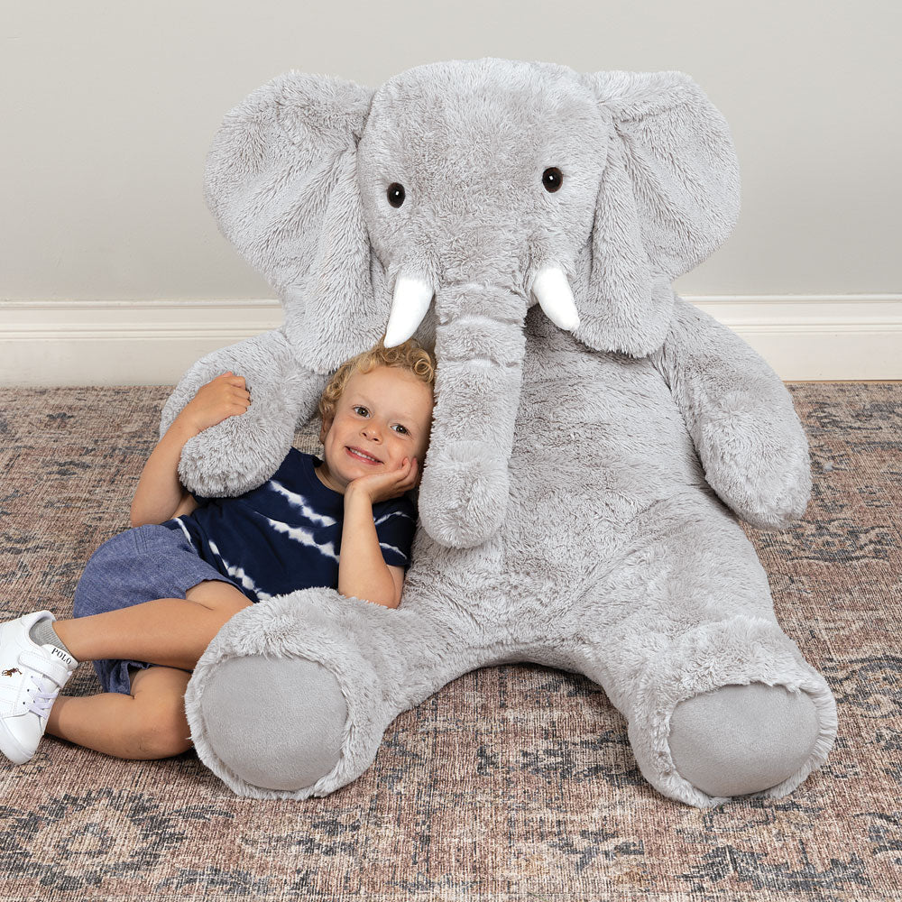 4 Ft. Cuddle Elephant - Image 7