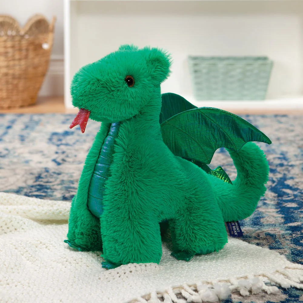 18 In. Oh So Soft Green Dragon - Image 2