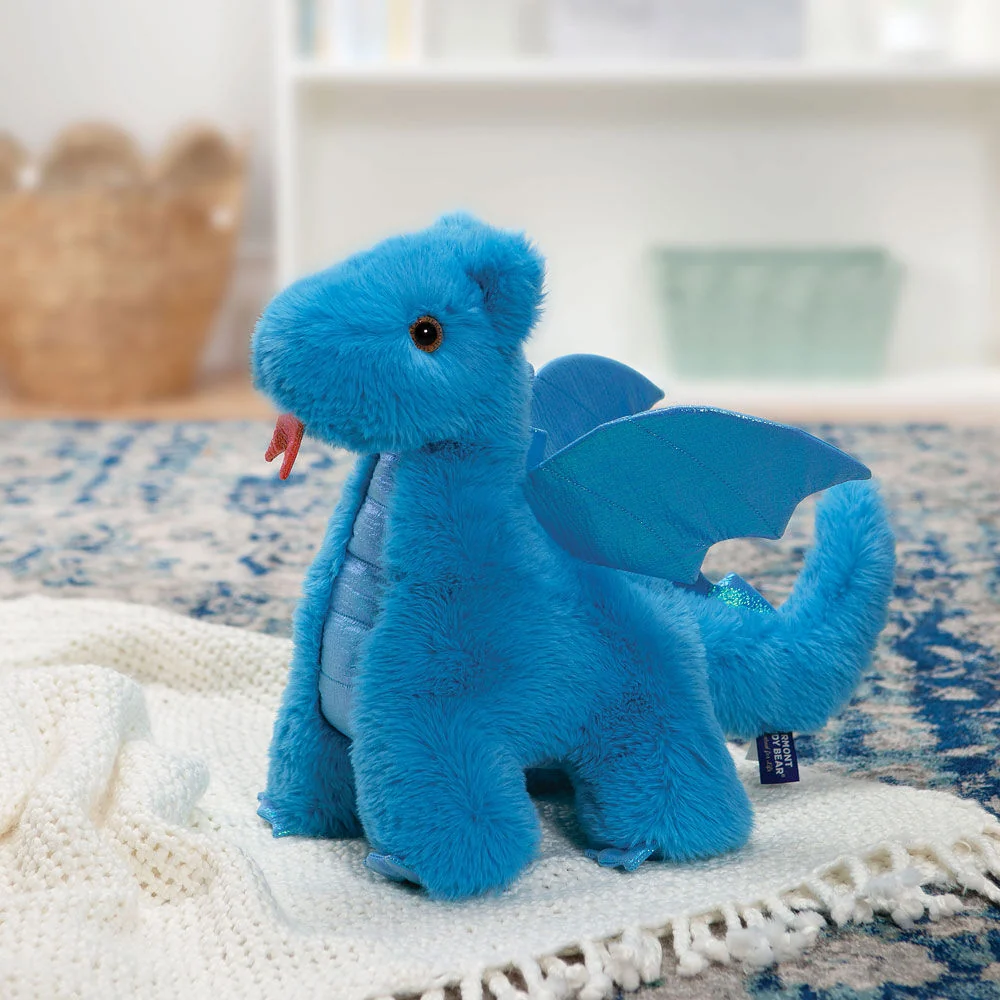 18 In. Oh So Soft Blue Dragon - Image 2