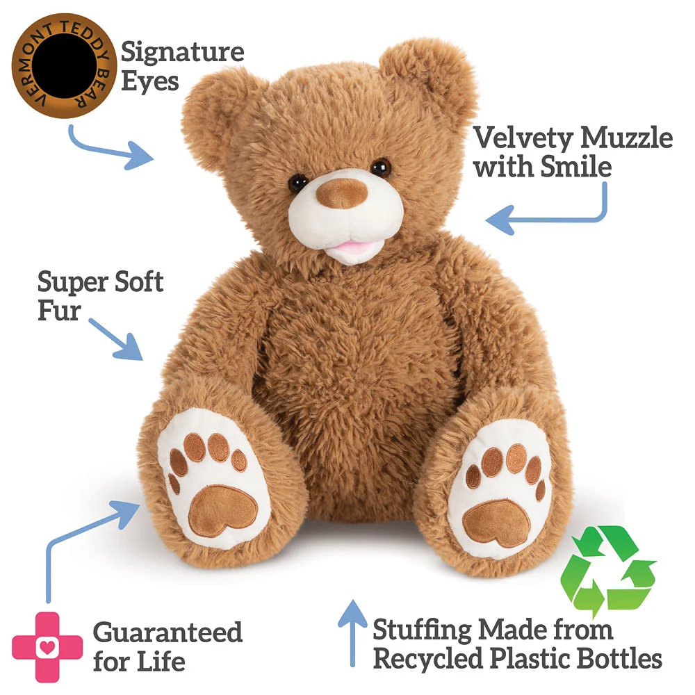20 In. Bubba the Fuzzy Teddy Bear - Image 3