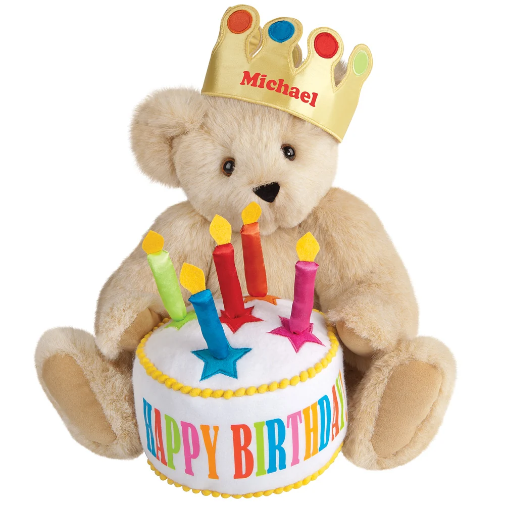 15 In. Happy Birthday Bear - Image 4