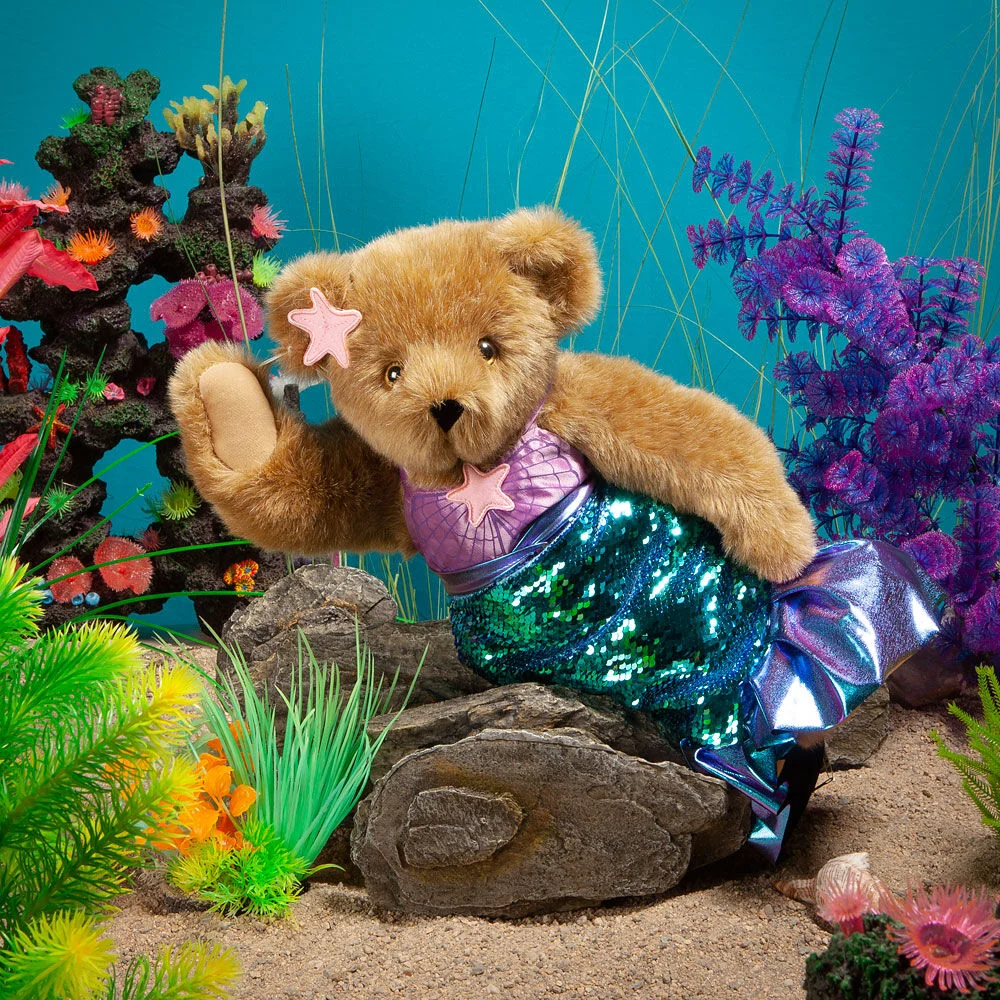 15 In. Mermaid Bear - Image 3