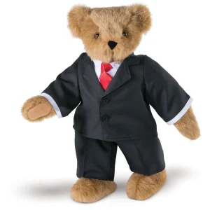 15 In. Business Bear. Black Suit