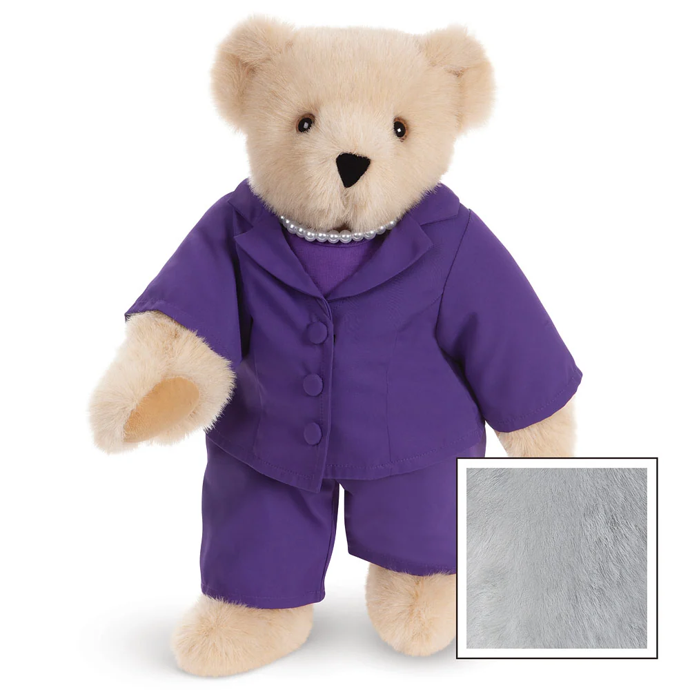 15 In. Business Bear. Purple Suit - Image 6
