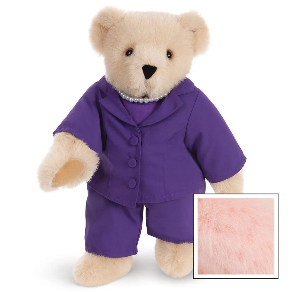15 In. Business Bear. Purple Suit - Image 5